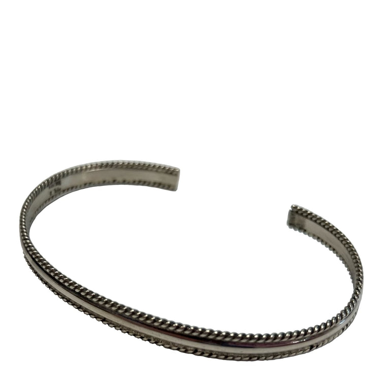 FIRST AMERICAN TRADERS / Sterling Silver Bangle CB