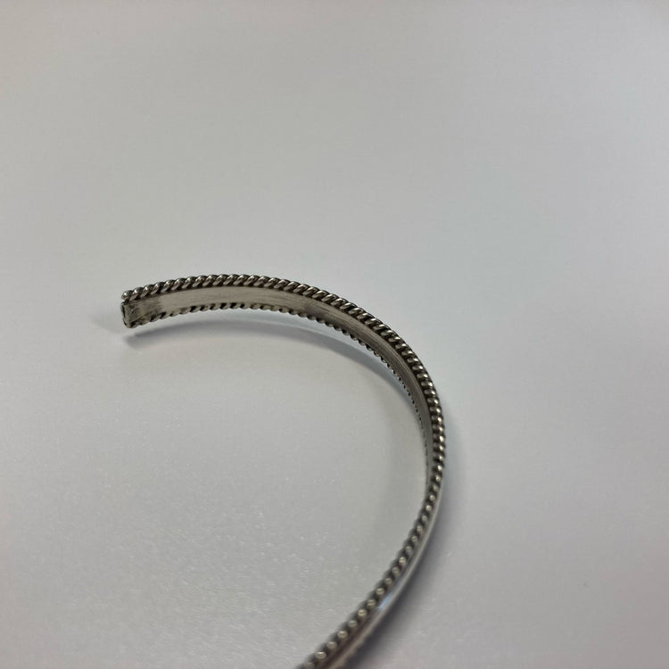 FIRST AMERICAN TRADERS / Sterling Silver Bangle CB