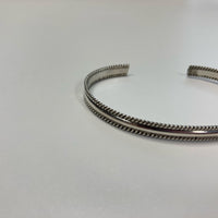 FIRST AMERICAN TRADERS / Sterling Silver Bangle CB