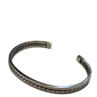 FIRST AMERICAN TRADERS / Sterling Silver Bangle CC