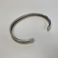 FIRST AMERICAN TRADERS / Sterling Silver Bangle CC