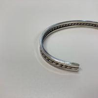 FIRST AMERICAN TRADERS / Sterling Silver Bangle CC