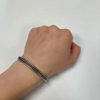 FIRST AMERICAN TRADERS/Sterling Silver Bangle CD