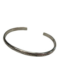 FIRST AMERICAN TRADERS / Sterling Silver Bangle CE