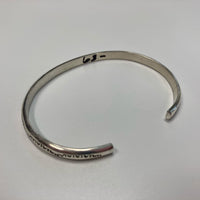 FIRST AMERICAN TRADERS / Sterling Silver Bangle CE