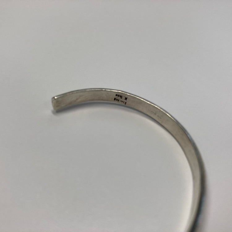 FIRST AMERICAN TRADERS / Sterling Silver Bangle CE