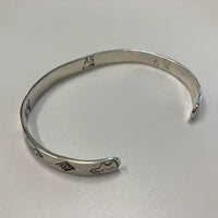 FIRST AMERICAN TRADERS / Sterling Silver Bangle CF