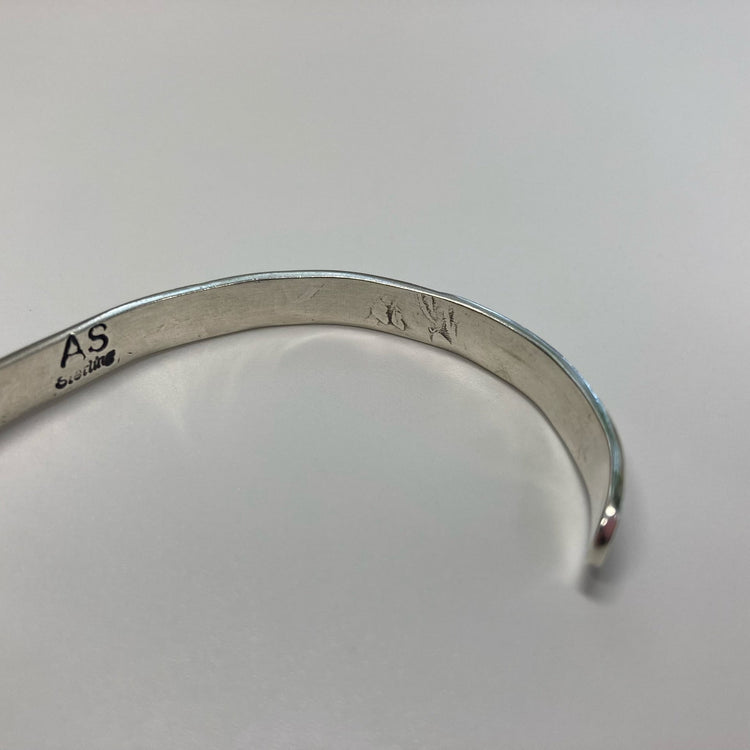 FIRST AMERICAN TRADERS / Sterling Silver Bangle CF