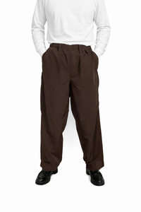 BAGGYSPORTS BA-003 2TUCKS NYLON CHINO BROWN
