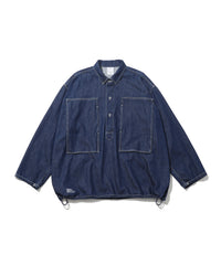 FreshService DENIM PULLOVER SHIRT ONE WASH