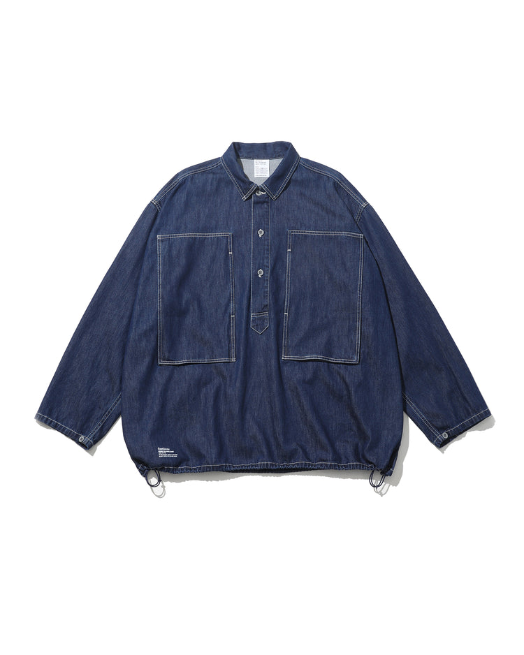 FreshService DENIM PULLOVER SHIRT ONE WASH