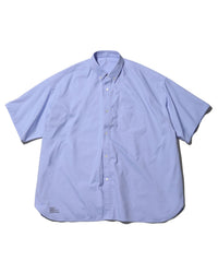 FreshService  DRY OXFORD CORPORATE S/S B.D SHIRT  BLUE