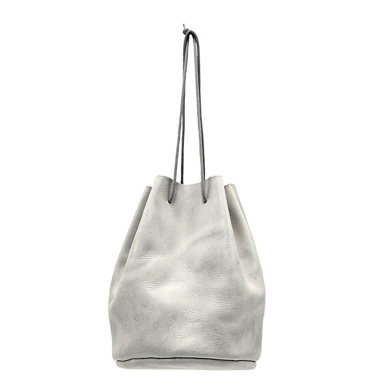 REEL/ drawstring bag（ドローストリング バッグ） S.GRAY