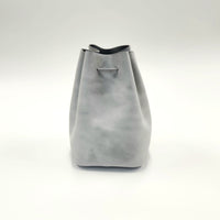REEL/ Square drawstring bag S.GRAY（スクエア ドローストリング バッグ）