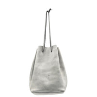 REEL/ Square drawstring bag S.GRAY