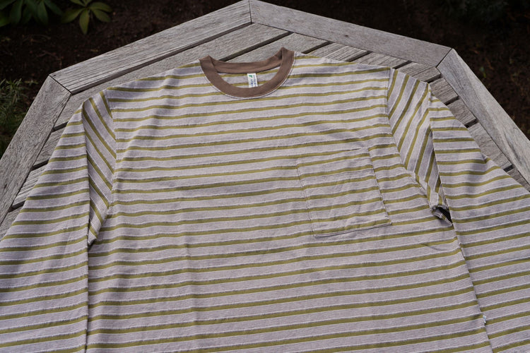 NOROLL  UNEVENNESS L/S TEE GREEN