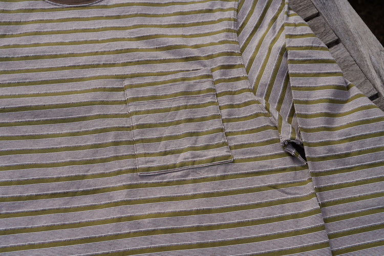 NOROLL  UNEVENNESS L/S TEE GREEN