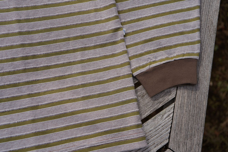 NOROLL  UNEVENNESS L/S TEE GREEN