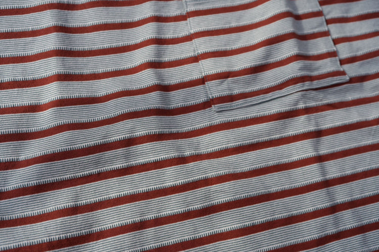 NOROLL  UNEVENNESS L/S TEE ORANGE