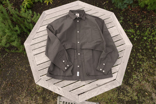 NOROLL HWR SHIRT DARKEST BROWN