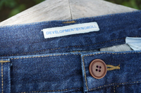 NOROLL  THICKWALK PANTS BLUE DENIM