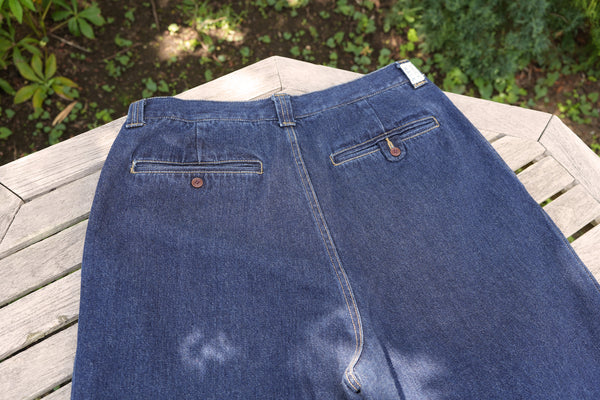 NOROLL  THICKWALK PANTS BLUE DENIM