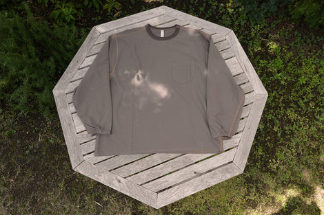 NOROLL DRY WASHI L/S POCKET TEE