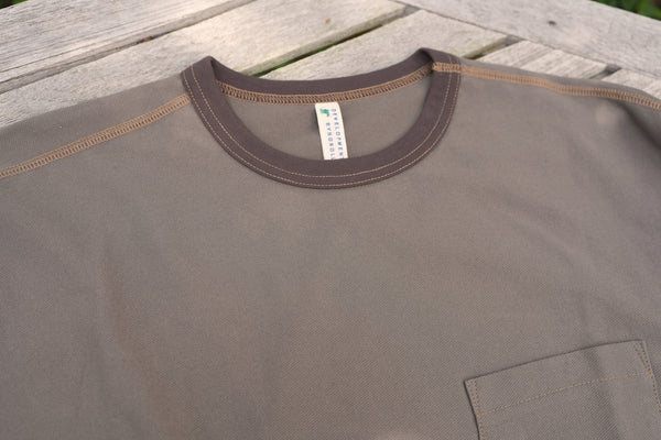 NOROLL DRY WASHI L/S POCKET TEE