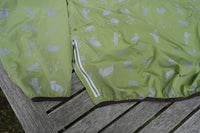 NOROLL SIGN REFLECTION PULLOVER LIME GREEN