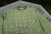 NOROLL SIGN REFLECTION PULLOVER LIME GREEN