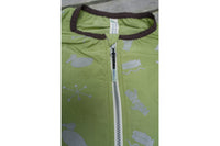 NOROLL SIGN REFLECTION PULLOVER LIME GREEN