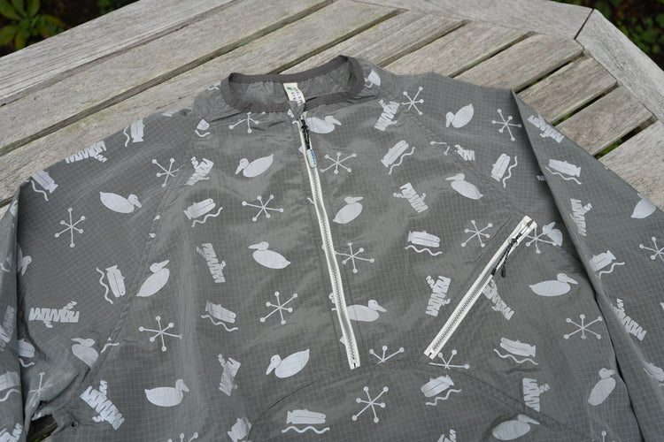 NOROLL SIGN REFLECTION PULLOVER GREY