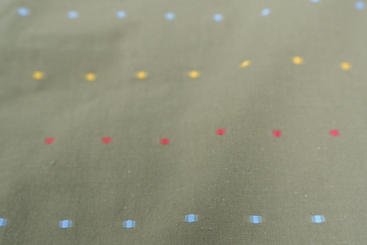 NOROLL   DOT S/S SHIRT OLIVE