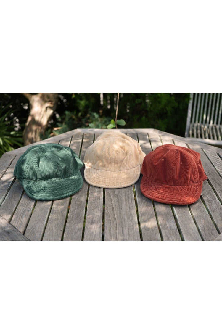 NOROLL  USUALLY CAP G/D CORDUROY GREEN