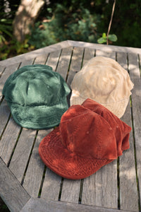 NOROLL  USUALLY CAP G/D CORDUROY APRICOT