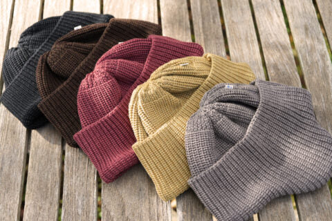 NOROLL  SIMPLE BEANIE RED