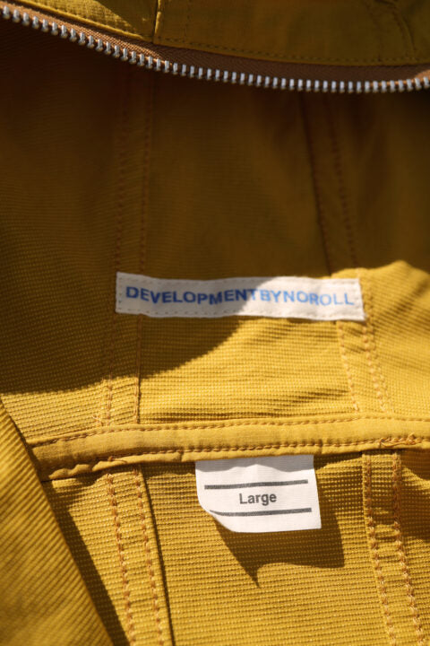 NOROLL  SUGARI MESH ANORAK YELLOW
