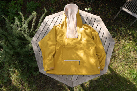 NOROLL  SUGARI MESH ANORAK YELLOW