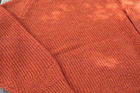 NOROLL  SIMPLE CREW NECK KNIT ORANGE