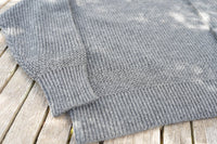 NOROLL  SIMPLE CREW NECK KNIT GREY
