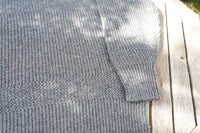 NOROLL  SIMPLE CREW NECK KNIT GREY
