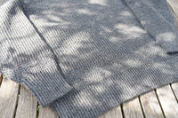 NOROLL  SIMPLE CREW NECK KNIT GREY