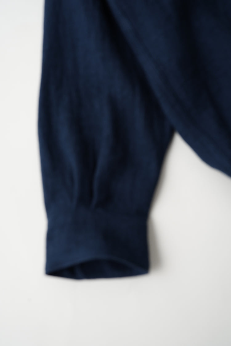 OLD JOE BRAND   GATHERED WAIST MARLBORO SHIRTS (Long-sleeve) - 261OJ-SH07 ONYX