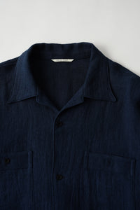 OLD JOE BRAND   GATHERED WAIST MARLBORO SHIRTS (Long-sleeve) - 261OJ-SH07 NOCTURNE