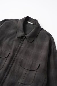 OLD JOE BRAND   TOP NOTCH UNIFORM SHIRTS (Long-Sleeve) 261OJ-SH06 PIN STRIPE