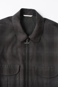 OLD JOE BRAND   TOP NOTCH UNIFORM SHIRTS (Long-Sleeve) 261OJ-SH06 PIN STRIPE