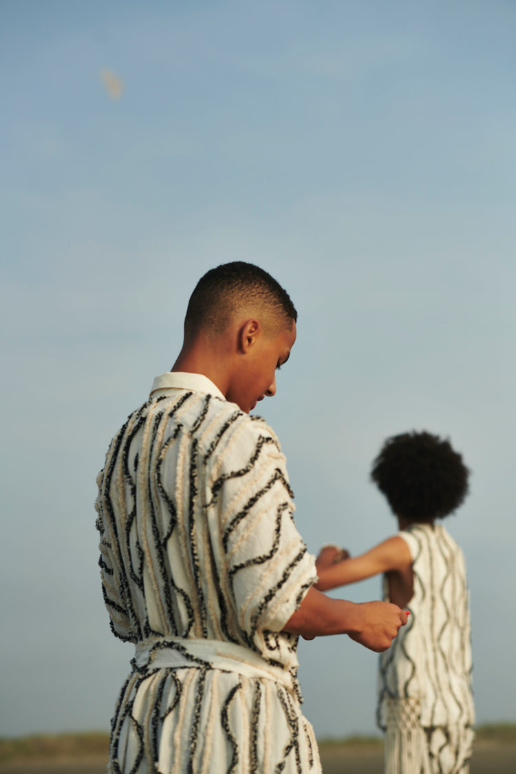 ASEEDONCLOUD  Windcatcher vest 261702Off white