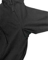 HAVERSACK / 812520　ハイゲージ裏毛　ラグランパーカー 05 BLACK