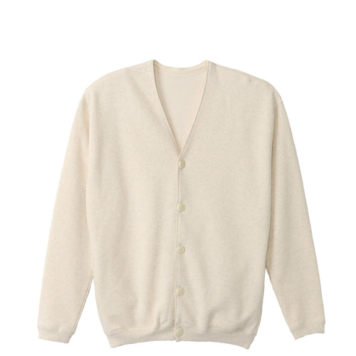 BAMME/ Brushed Fleece Oversized Sweat Cardigan (Unisex)