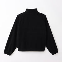 BAMME/ リサイクルポリエステル エコフリース ブリティッシュポリス ジップブルゾン オーバーサイズ ユニセックス